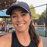 Portrait of Mia T., competitive pickleball player in Austin, TX, quoted about schedule and standings visibility in FlexLeague+ leagues